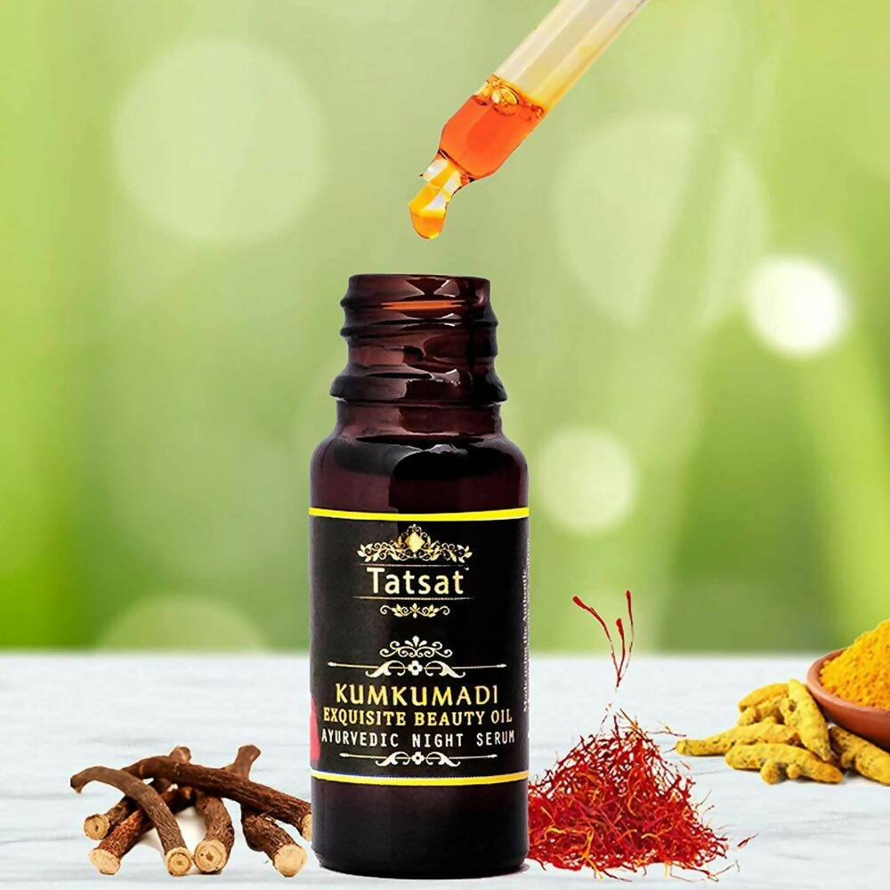 Tatsat Certified Ayurvedic Kumkumadi Exquisite Face Serum | Grocsy