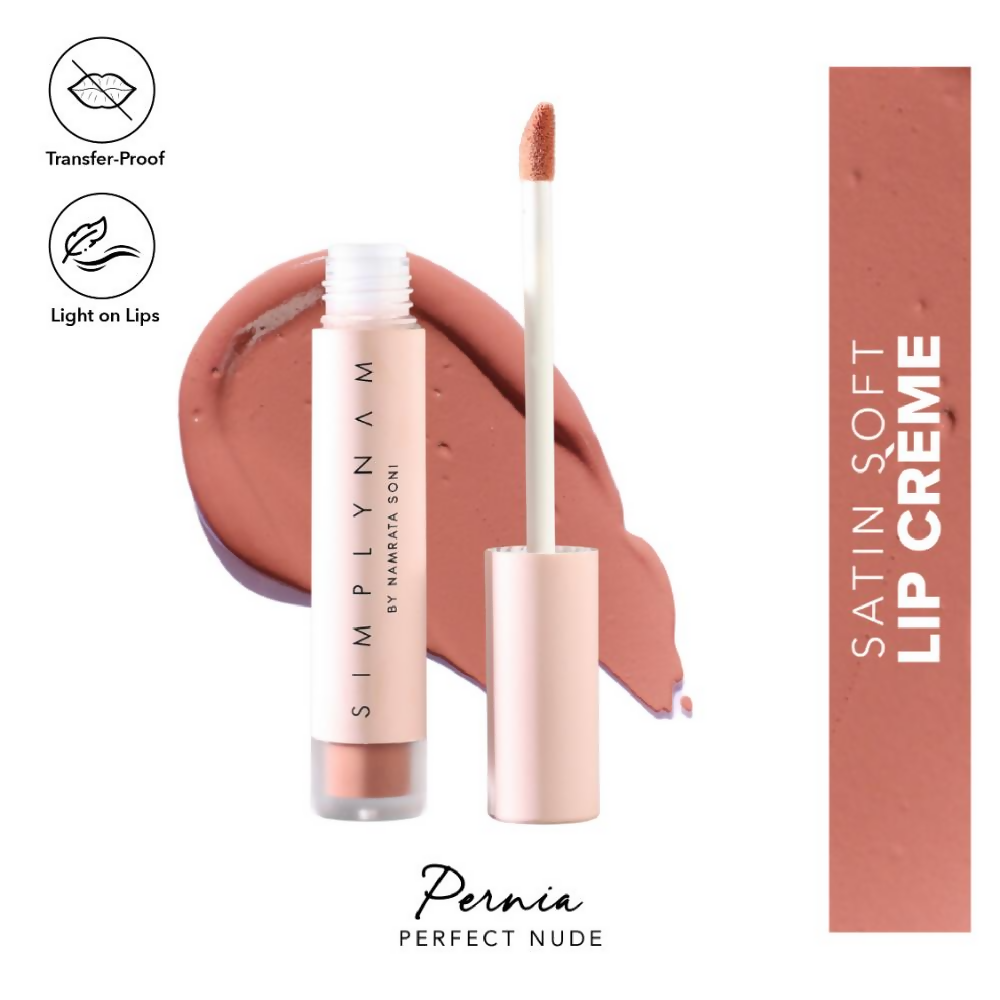 Simply Nam Satin Soft Lip Creme - Pernia Perfect Nude | Grocsy