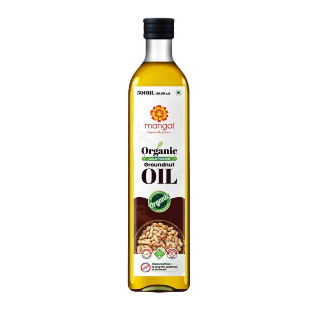 Mangal Organics Cold Pressed Groundnut Oil | Grocsy