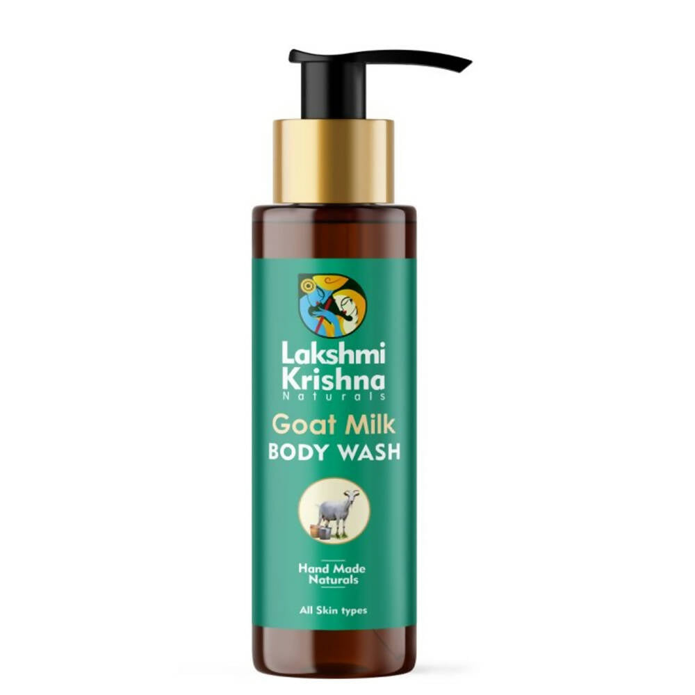 Lakshmi Krishna Naturals Goat Milk Body Wash | Grocsy