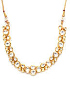 Kundan Neckpiece (Gold) - Ruby Raang | Grocsy