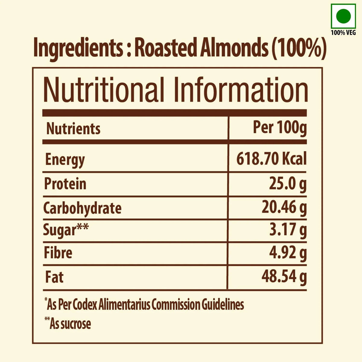 Bagrry's Natural Almond Butter | Grocsy