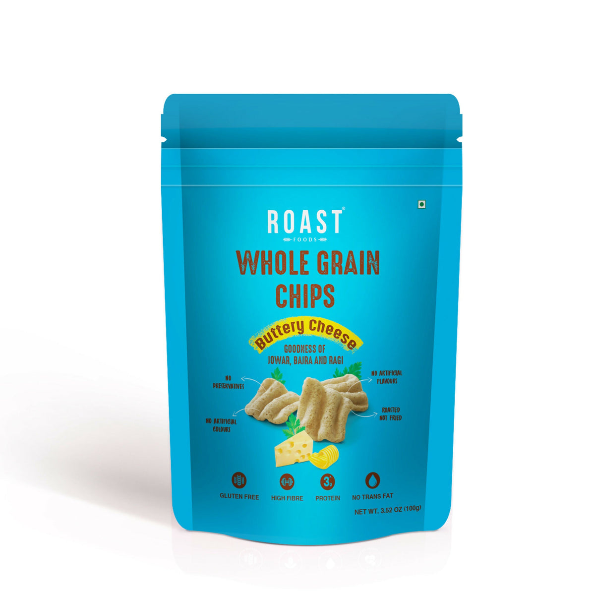 Roast Foods Whole Grain Chips Buttery Cheese | Grocsy