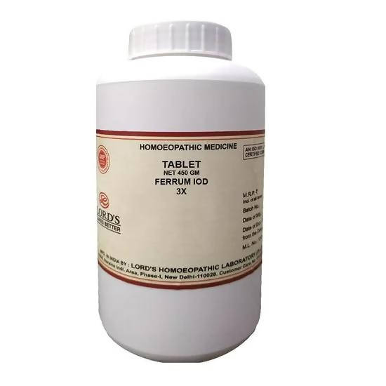 Lord's Homeopathy Ferrum Iod Tablets | Grocsy