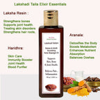 DevElixir Lakshadi Ayurvedic Baby Massage Oil | Grocsy