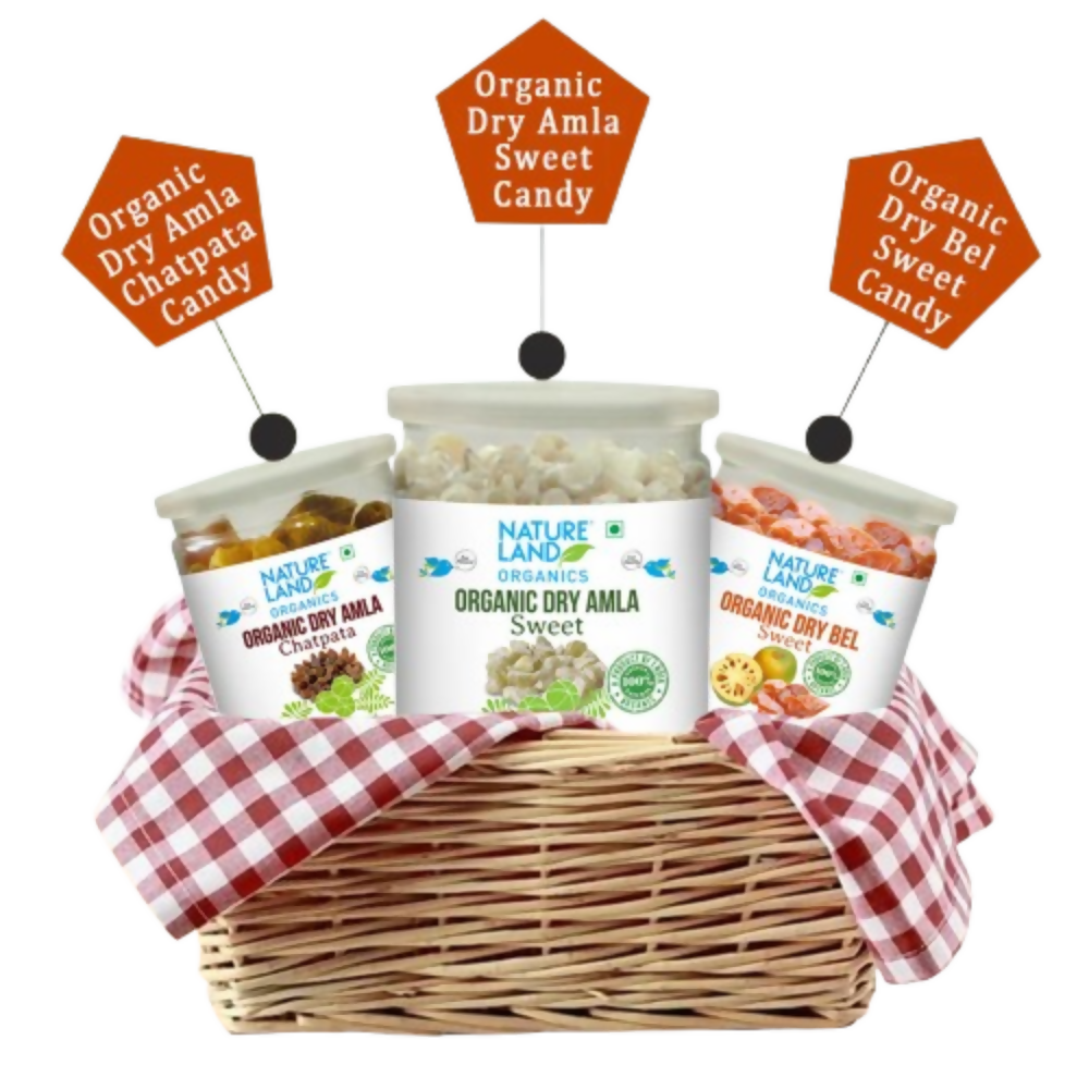 Nature Land Organics Candies Jars | Grocsy