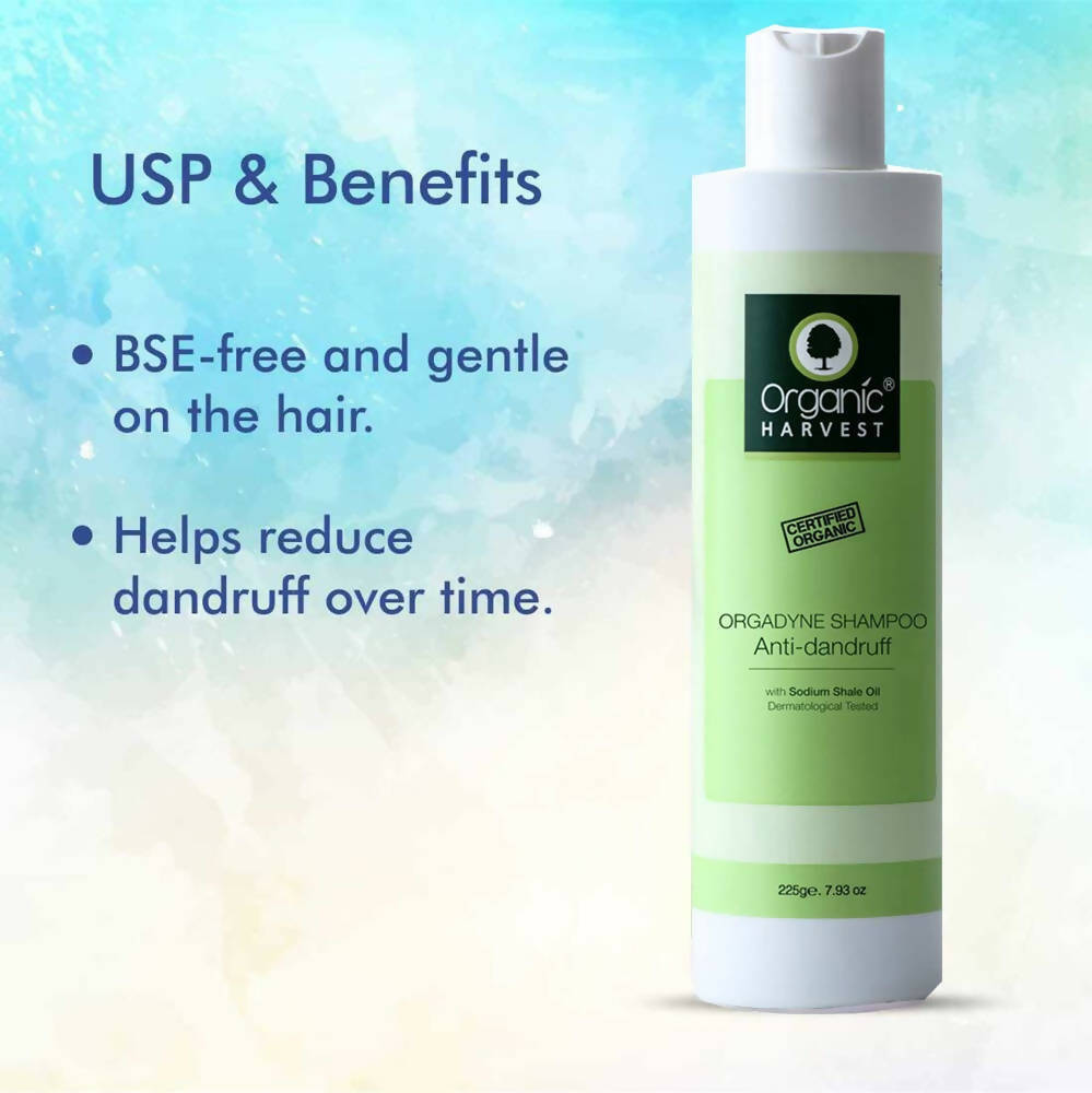 Organic Harvest Orgadyne Anti-Dandruff Shampoo | Grocsy