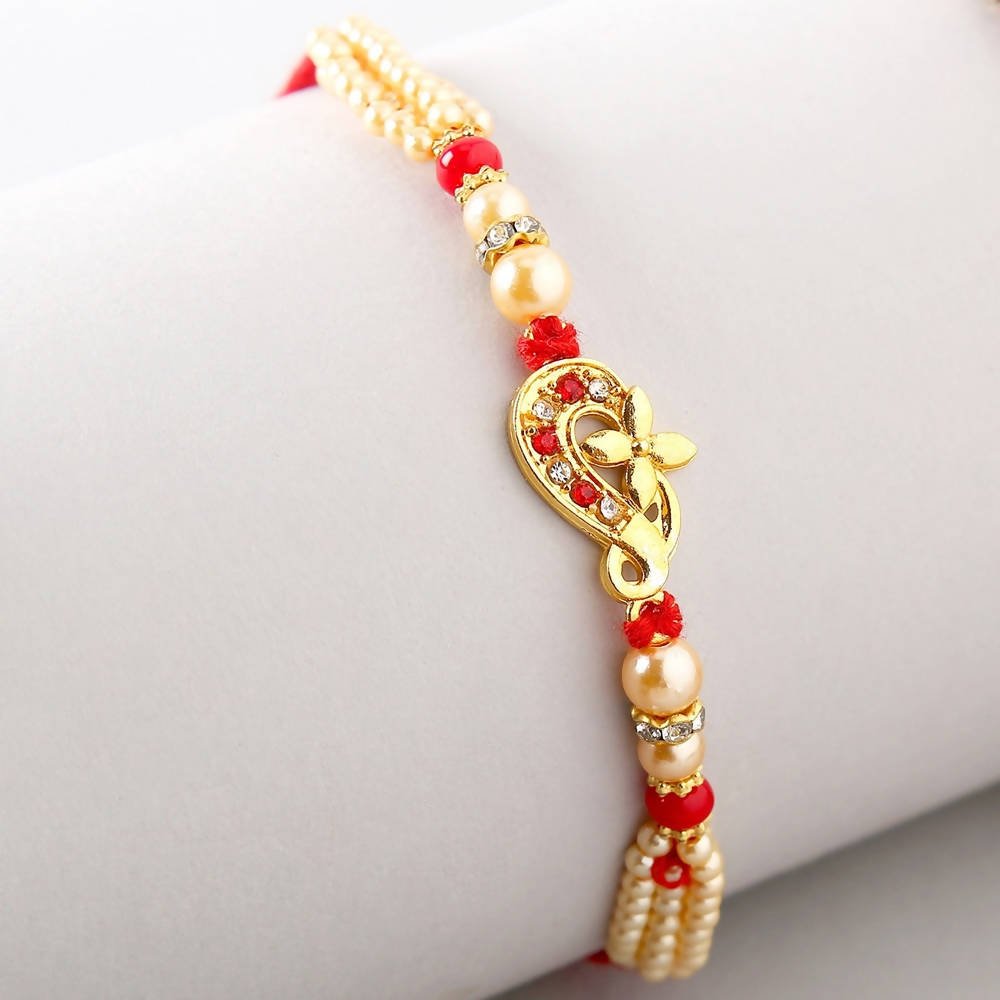 American Diamond Rakhi & Dry Fruits Jars | Grocsy