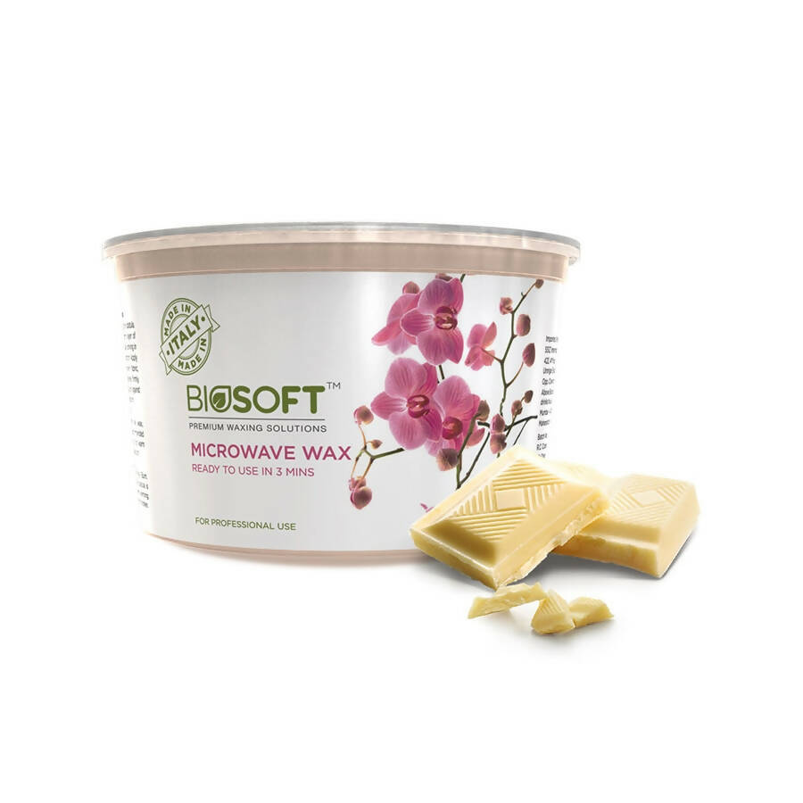 Biosoft White Chocolate Cream Microwave Wax | Grocsy
