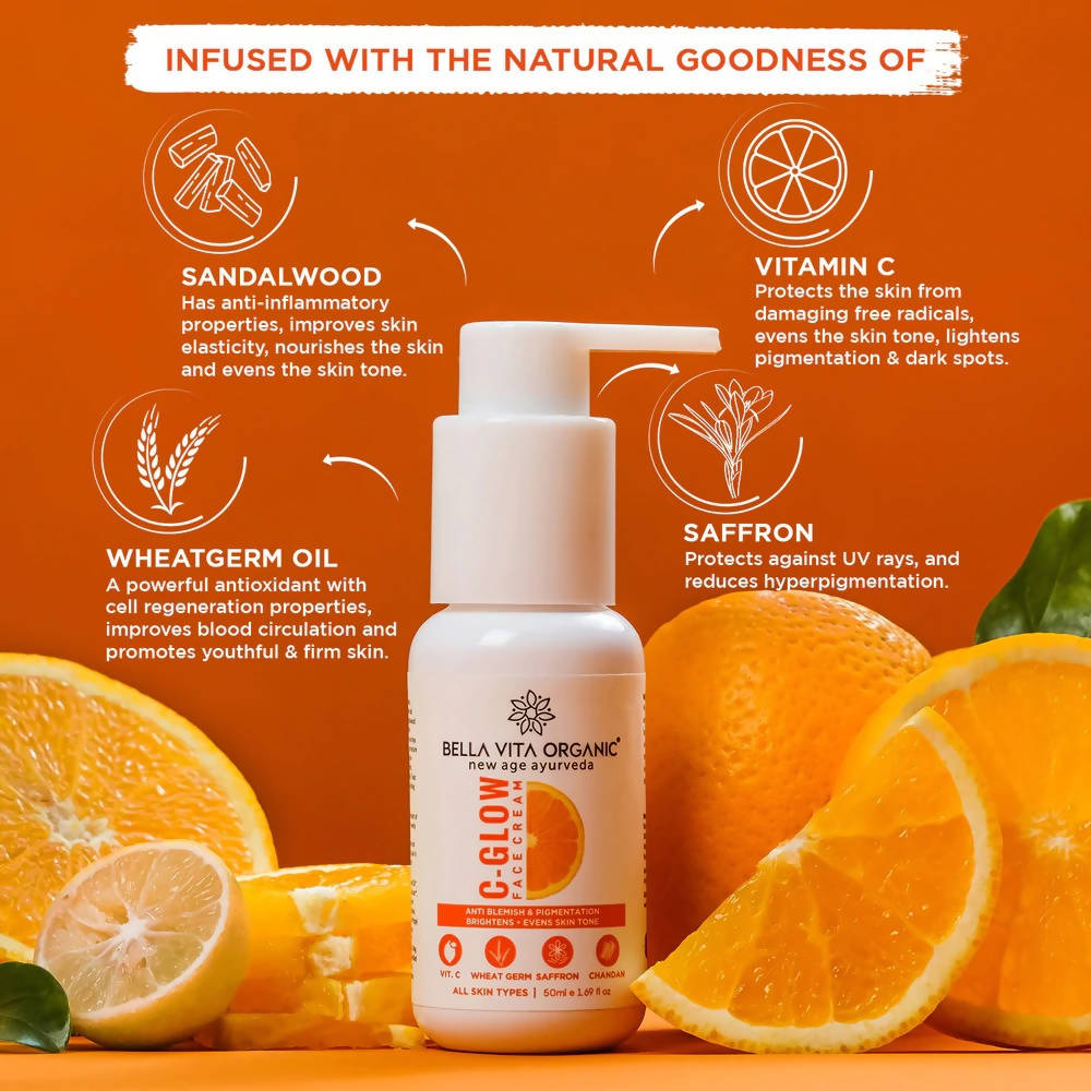 Bella Vita Organic C - Glow Face Cream | Grocsy