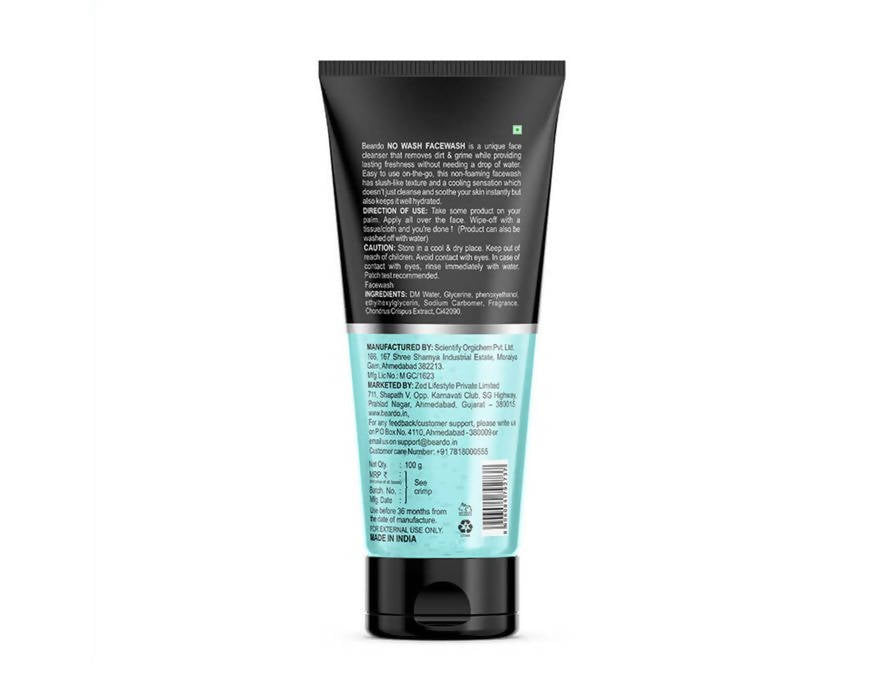 Beardo No Wash Face Wash | Grocsy