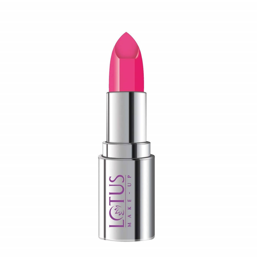 Lotus Makeup Ecostay Butter Matte Lip Color Passionate Pink (4 Gm) | Grocsy