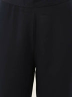 FIORRA Women's N.Blue Poly Crepe A-Line Kurta Pant With Dupatta | Grocsy