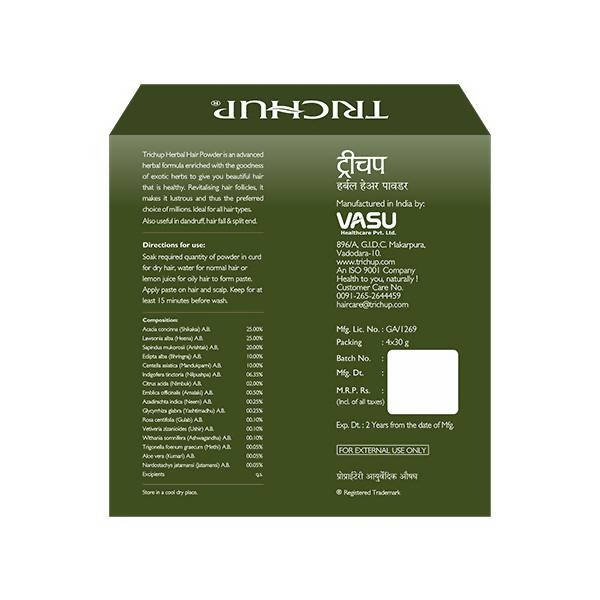 Trichup Hair Fall Control Herbal Hair Powder | Grocsy