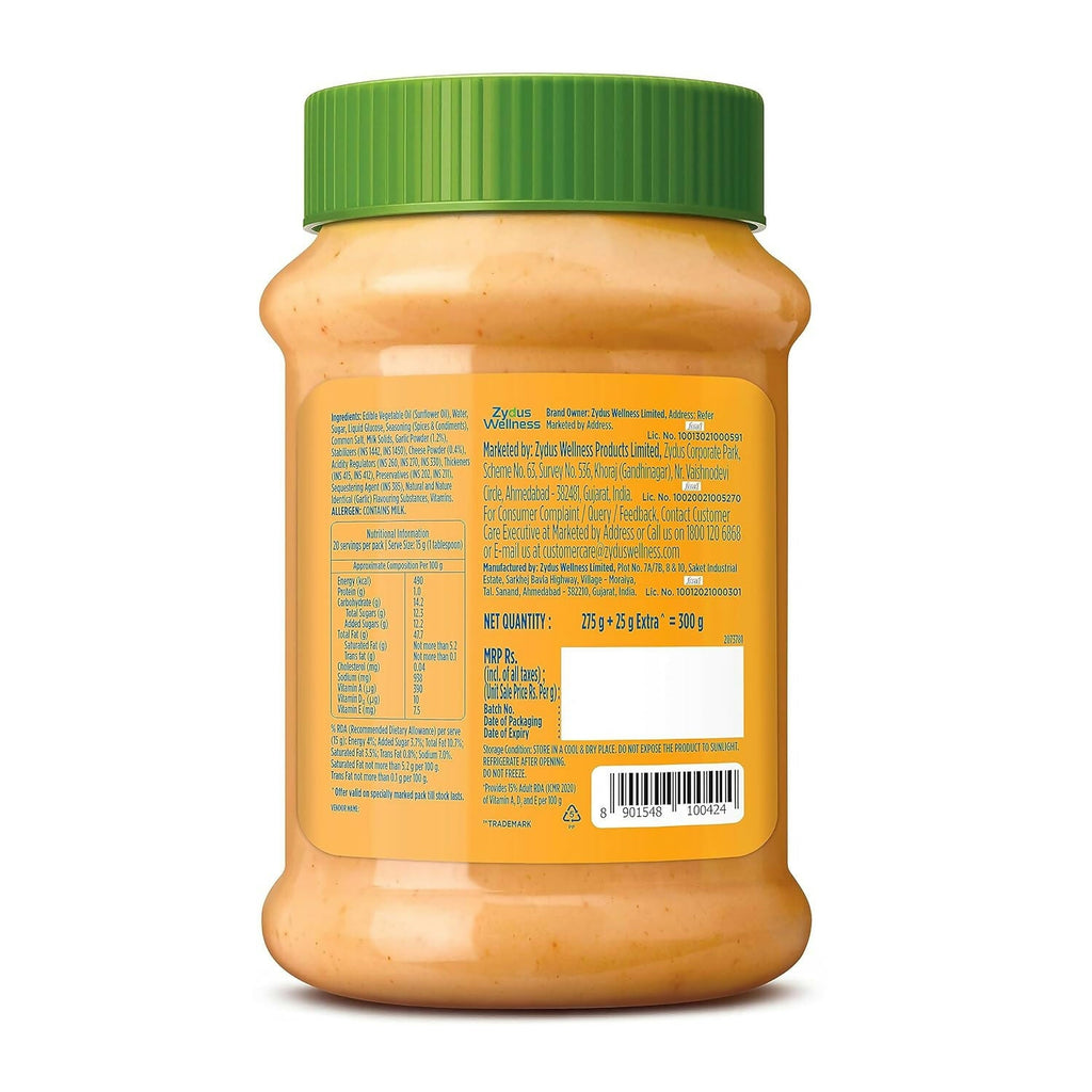 Nutralite Mayo Cheesy Garlic|Eggless Mayonnaise | Grocsy