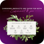 Careberry Organic Red Onion & Black Seed Extract Oil For Anti Hair Fall | Grocsy