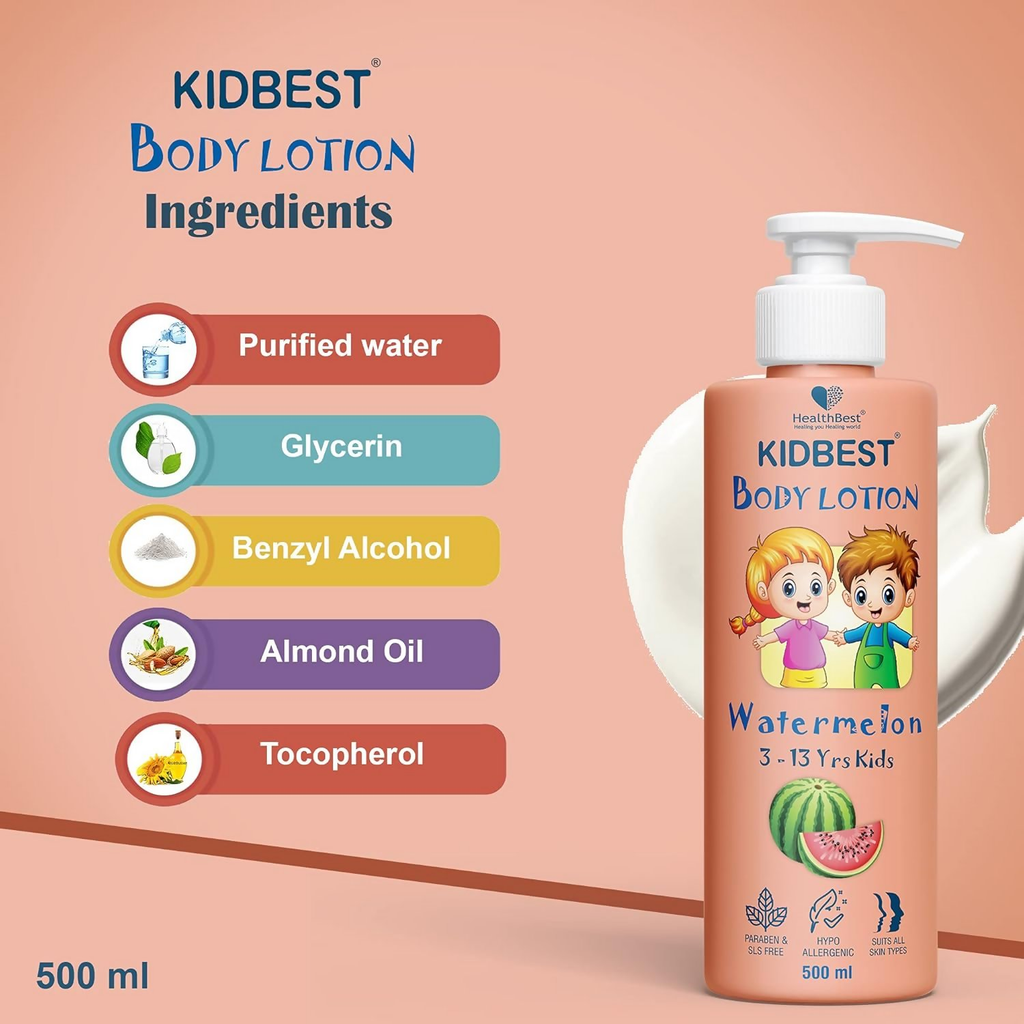 HealthBest Kidbest Body Lotion for Kids | Grocsy
