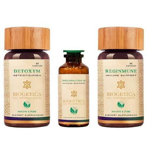 Biogetica Full Spectrum Immunity Boost Kit With Clts Inflammation 30 | Grocsy