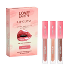 Love Earth Liquid Lip Gloss - Nudes | Grocsy