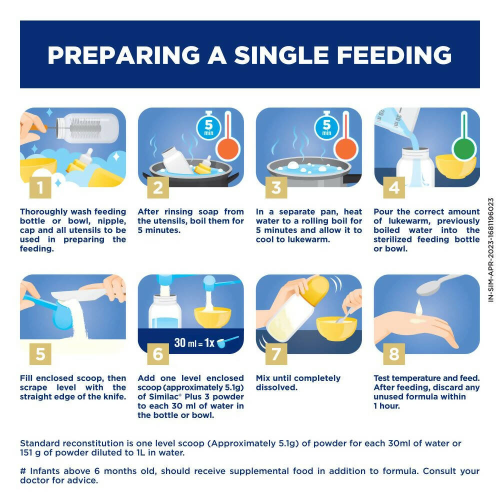 Similac Plus Follow-Up Formula Stage 3 Powder | Grocsy