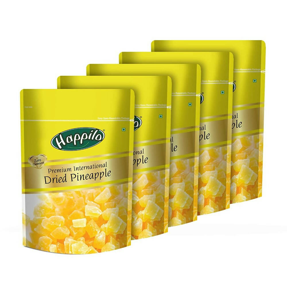 Happilo Premium International Dried Pineapple | Grocsy