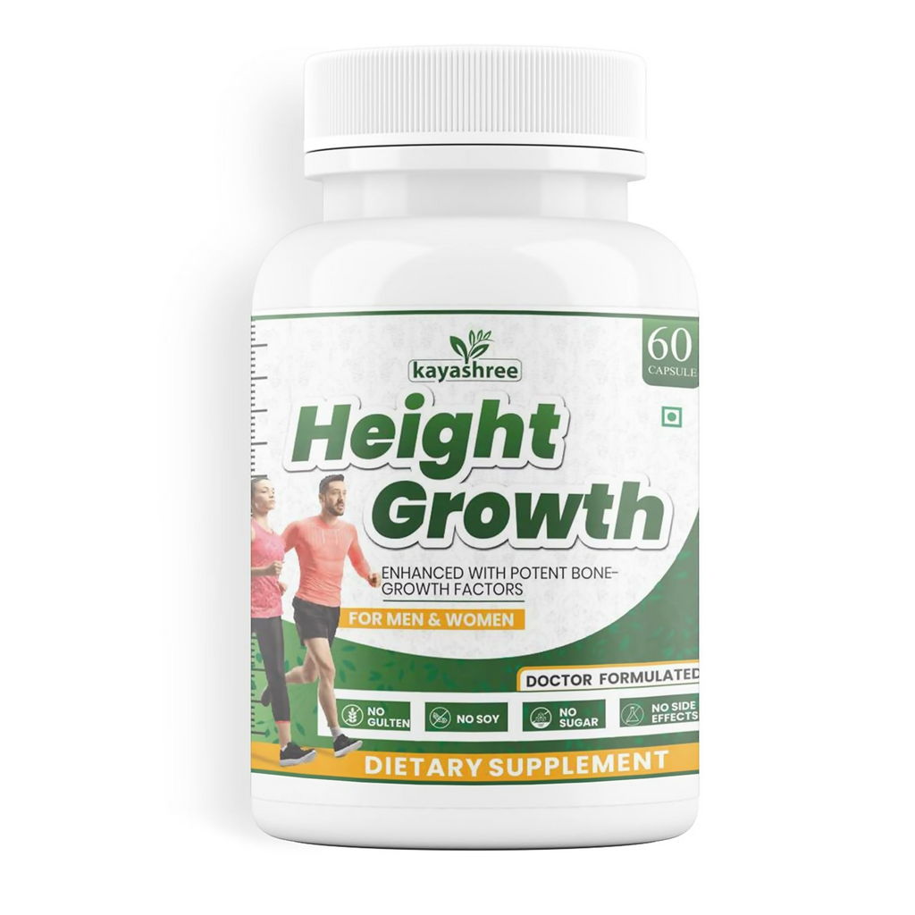 Kayashree Height Growth Capsules Height Increase For Men & Women | Grocsy