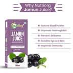 Nutriorg Jamun Juice | Grocsy