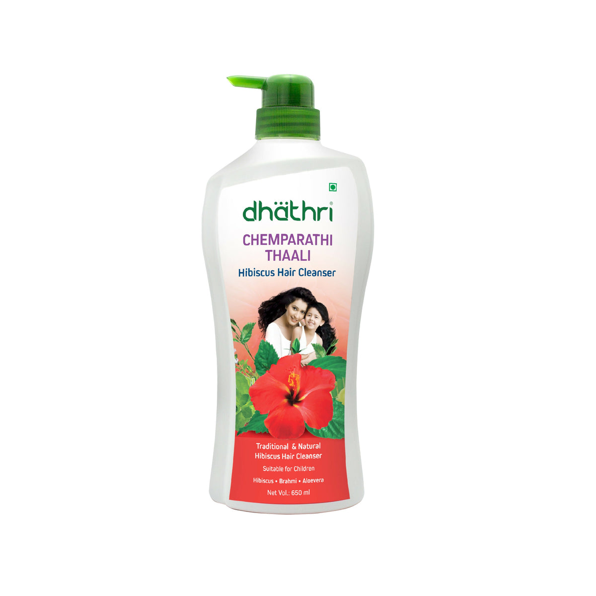 Dhathri Chemparathi Thaali Natural Hibiscus Shampoo For Soft and Shiny Hair | Grocsy