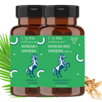 Laurik Koren Red Ginseng 1000Mg Tablets For Men | Natural Plant-Based Supplement For Energy & Stamina | Grocsy