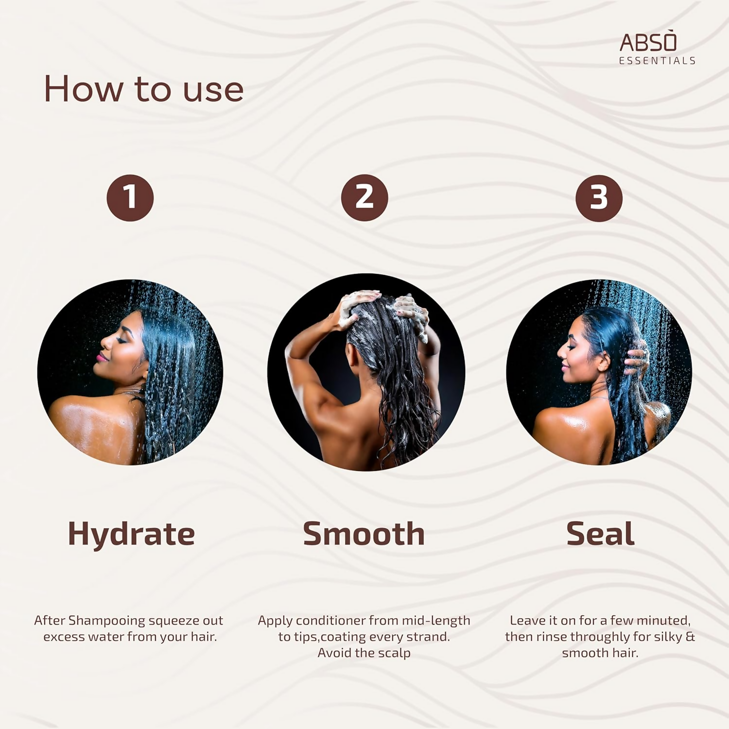 Abso Essentials Nourishing Conditioner For All Hair Types | Grocsy