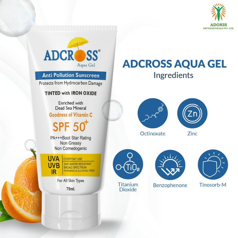 Adonis Adcross Aqua Gel Sunscreen | Grocsy