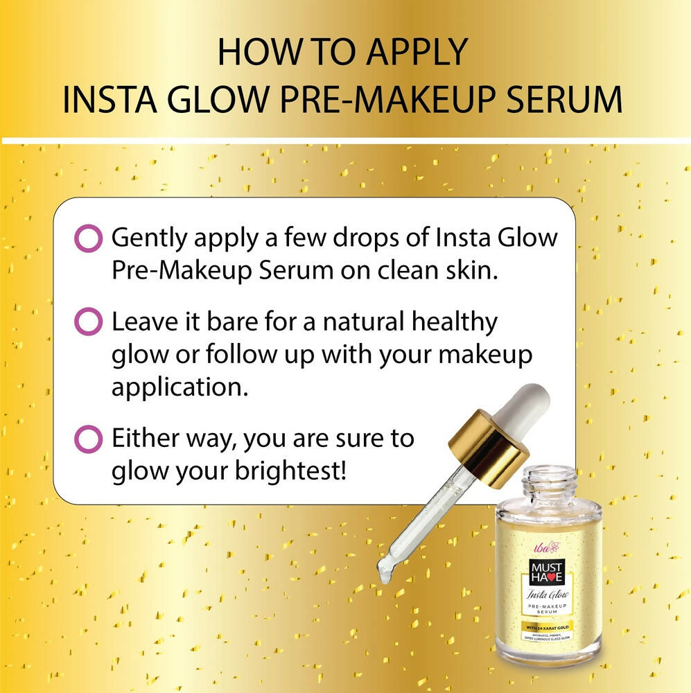 Iba Must Have Insta Glow Pre-Makeup Serum | Grocsy