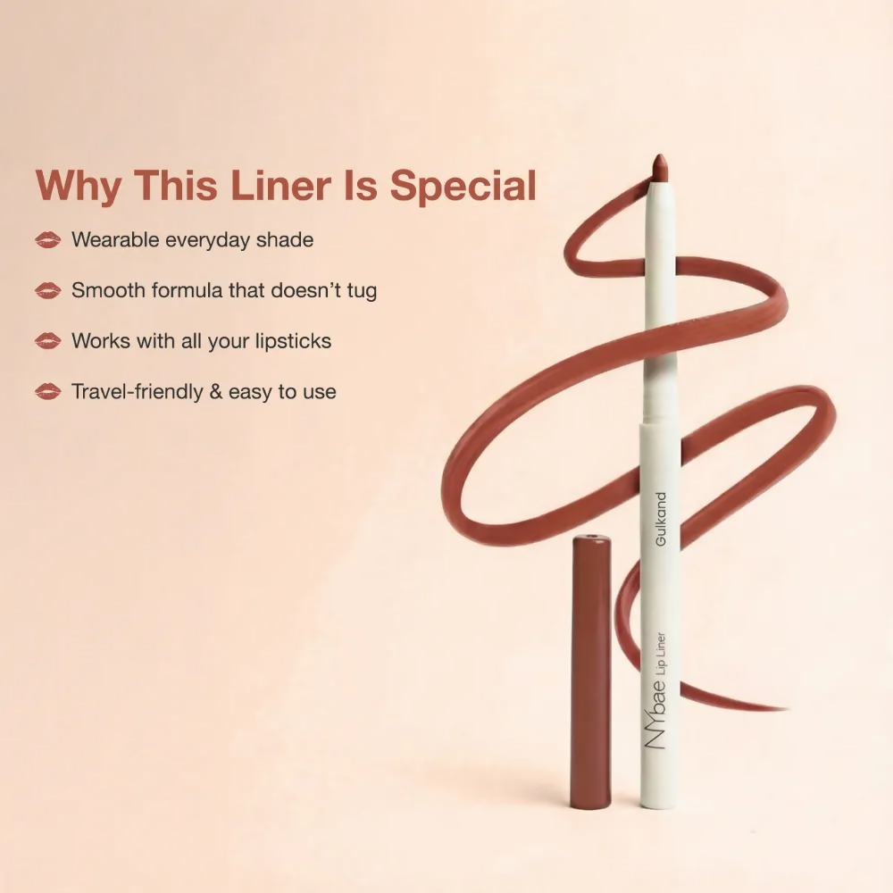 NY Bae 2-in-1 Lip Liner & Lip Colour - Laung Brown | Grocsy