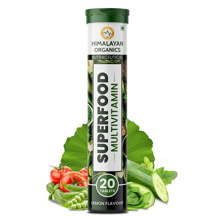 Himalayan Organics Superfood Multivitamin Tablets | Grocsy