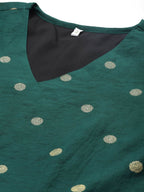 Ahalyaa Women's Traditional wear Kurta Set - Green | Grocsy