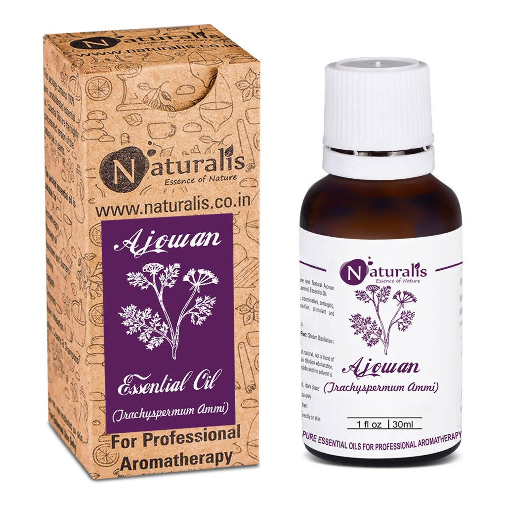 Naturalis Essence of Nature Ajwain/Ajowan Essential Oil | Grocsy