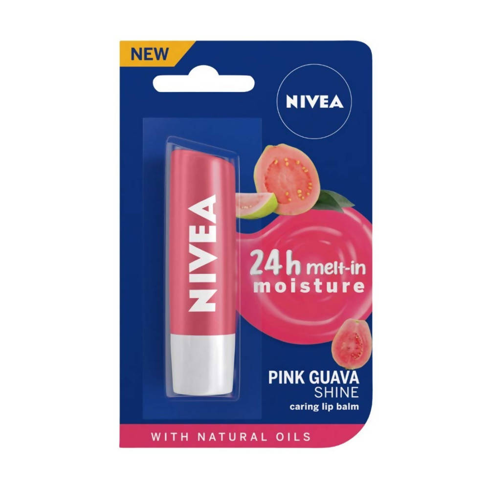 Nivea Lip Balm - Guava Shine | Grocsy