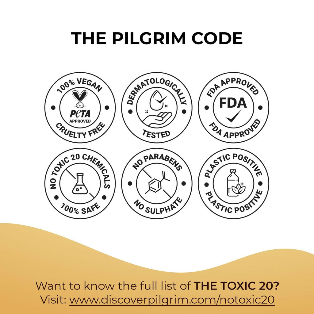 Pilgrim 24K Gold Facial Mask (Mini) For Glowing Skin And Restoring Skin Radiance | Grocsy