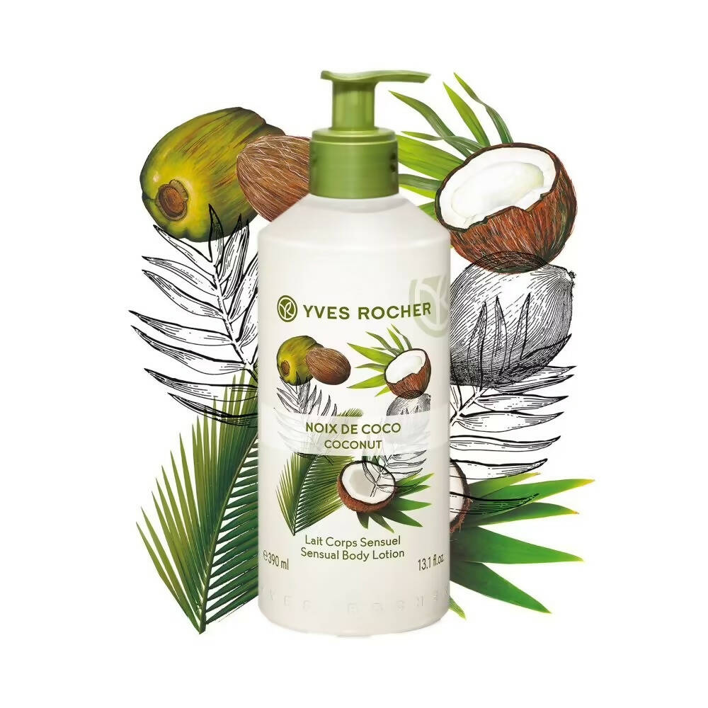 Yves Rocher Sensual Body Lotion - Noix De Coco | Grocsy