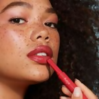 Kaja Heart Melter Lip Gloss Stick 01 Too Hot - Flirty Cherry Red | Grocsy