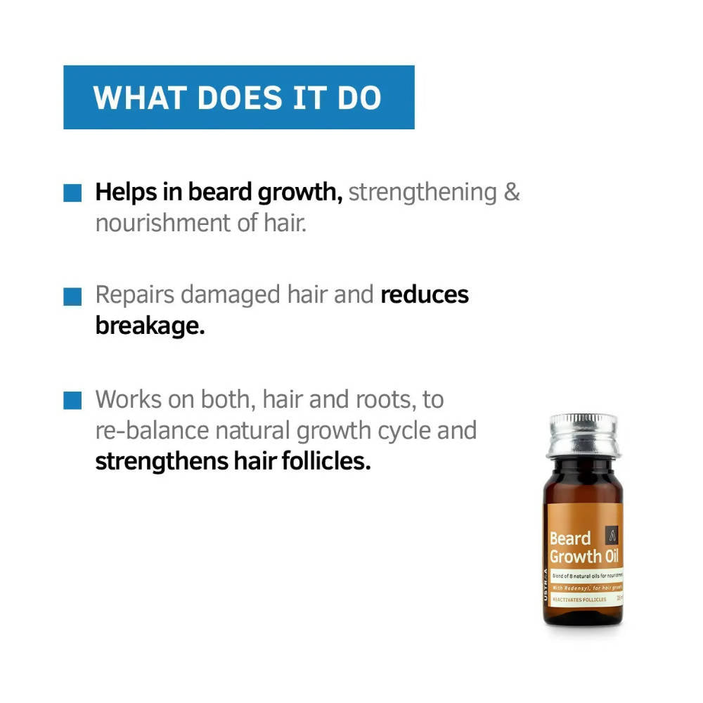 Ustraa Beard Growth Oil | Grocsy