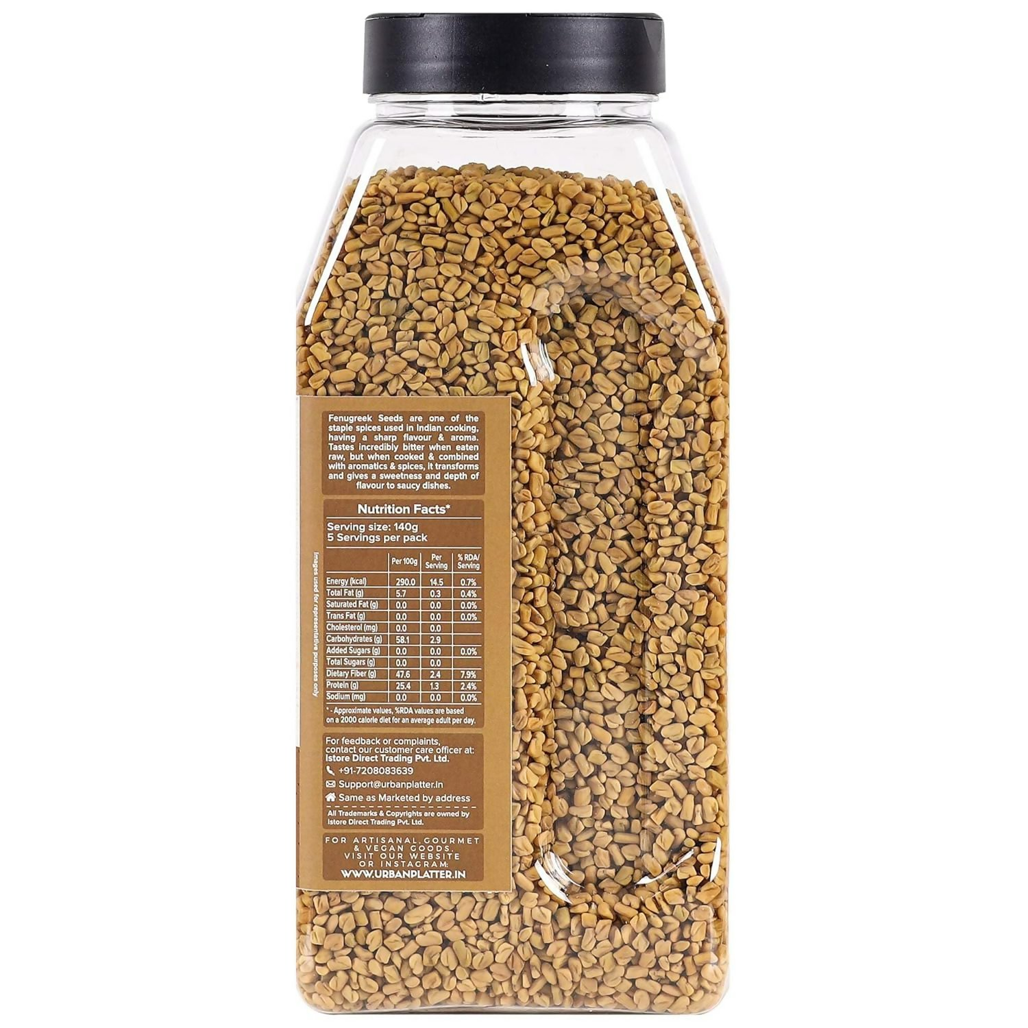 Urban Platter Fenugreek Seeds Whole | Grocsy