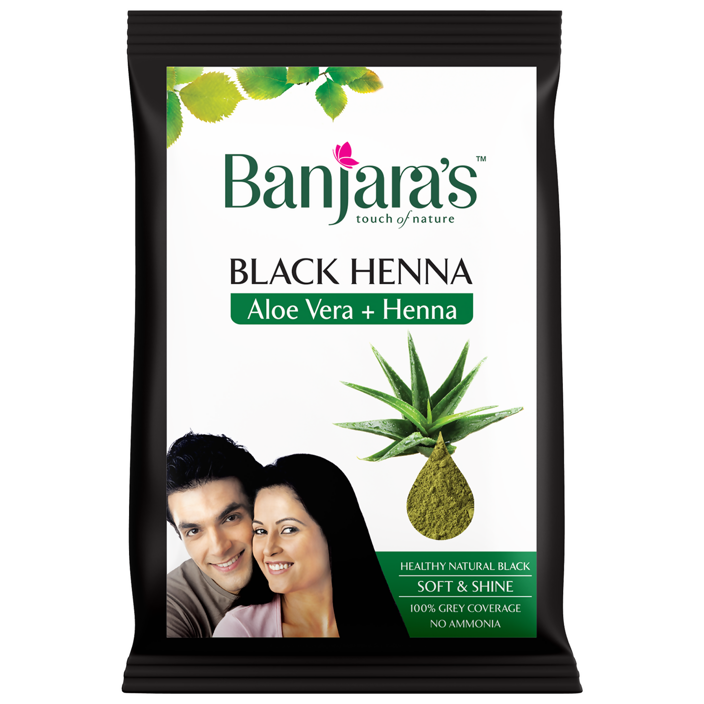 Banjara's Black Henna with Aloe Vera | Grocsy