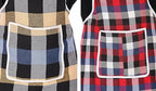 Glun Waterproof Cotton Kitchen Apron With Front Pocket-Multicolour (Pack of 2) | Grocsy