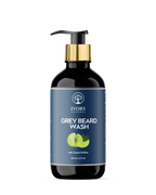 Ivory Natural Grey Beard Wash For Beard Graying And Restoring Beard'S Natural Black Shade | Grocsy
