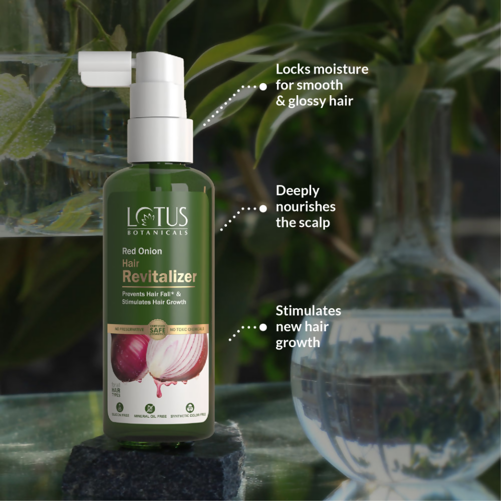 Lotus Botanicals Red Onion Hair Revitalizer | Grocsy
