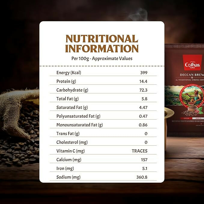 Cothas Coffee Deccan Brew Strong Filter Coffee Powder | Grocsy