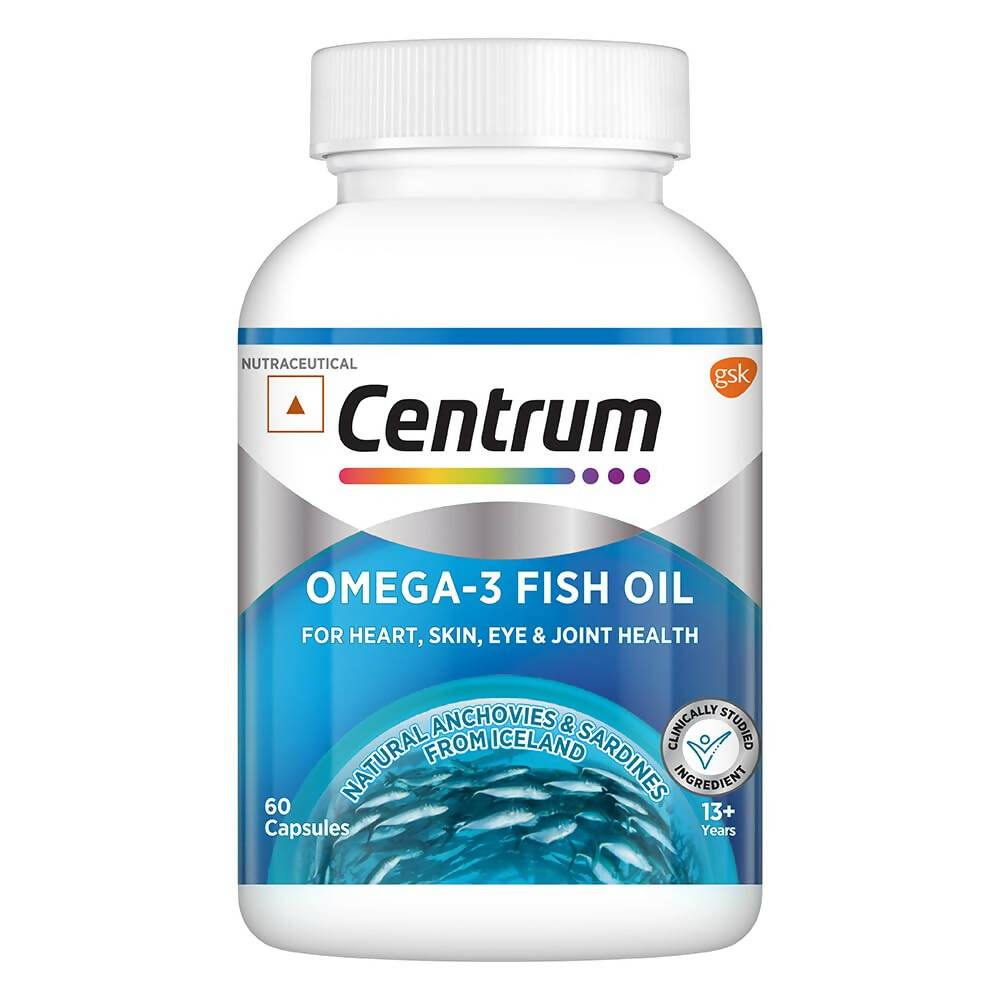 Centrum Omega-3 Fish Oil Capsules for 13 + Years | Grocsy