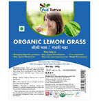 Ved Tattva Organic Lemon Grass Whole | Grocsy