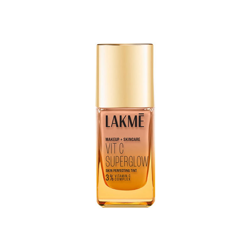 Lakme Vitamin C Superglow Skin Perfecting Tint with 3% Vit C - Cool Rose | Grocsy